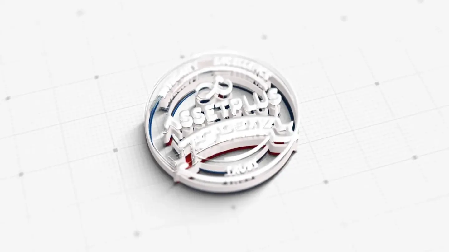 AssetPlus Academy identity animation from an education video edited by FDM