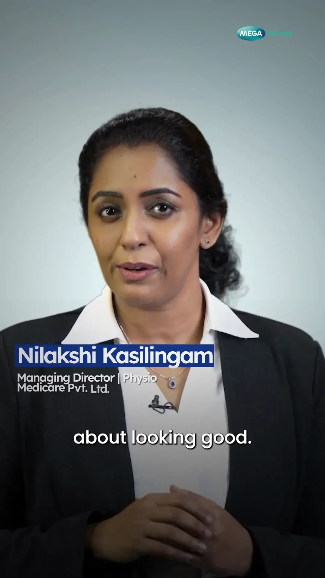 Expert introduction in a Mega We Care health course edited by FDM