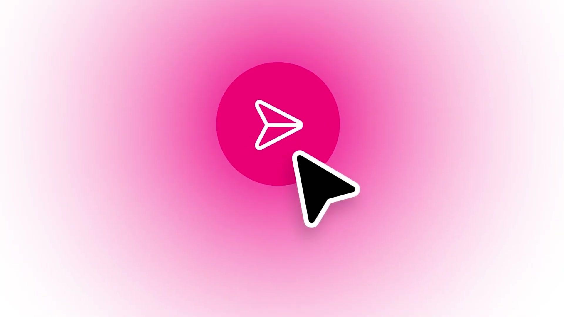 Animated send interaction from FDM's GWI Spark product film